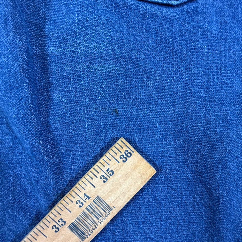 Wrangler Cowboy Cut Jeans Mens 34x38 Blue Straight Leg Made in USA 90s‎ Vintage - Picture 15 of 15